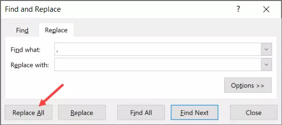 Hướng dẫn cách loại bỏ dấu phẩy trong Excel (Với Văn bản và Số)